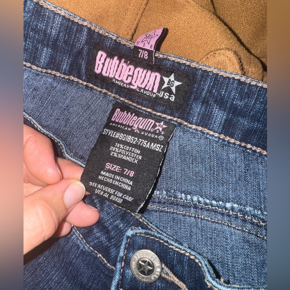 Bubblegum jeans size 7/8